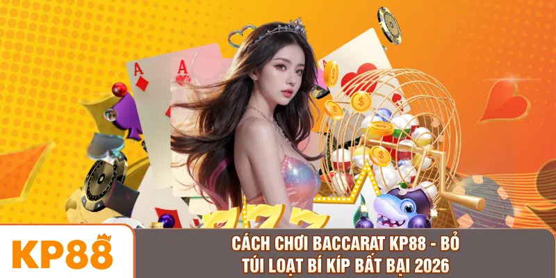 Cách Chơi Baccarat KP88 - Bỏ Túi Loạt Bí Kíp Bất Bại 2026