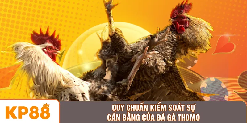 Quy chuẩn kiểm soát sự cân bằng của đá gà Thomo